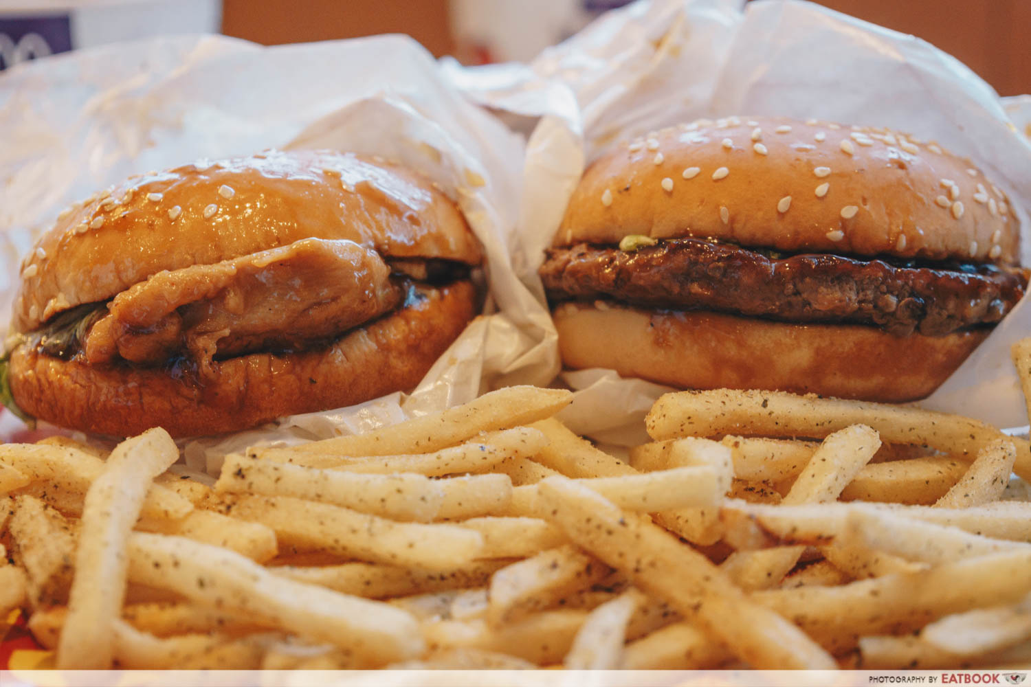 McDonald's - Beef and Chicken Samurai Burgers