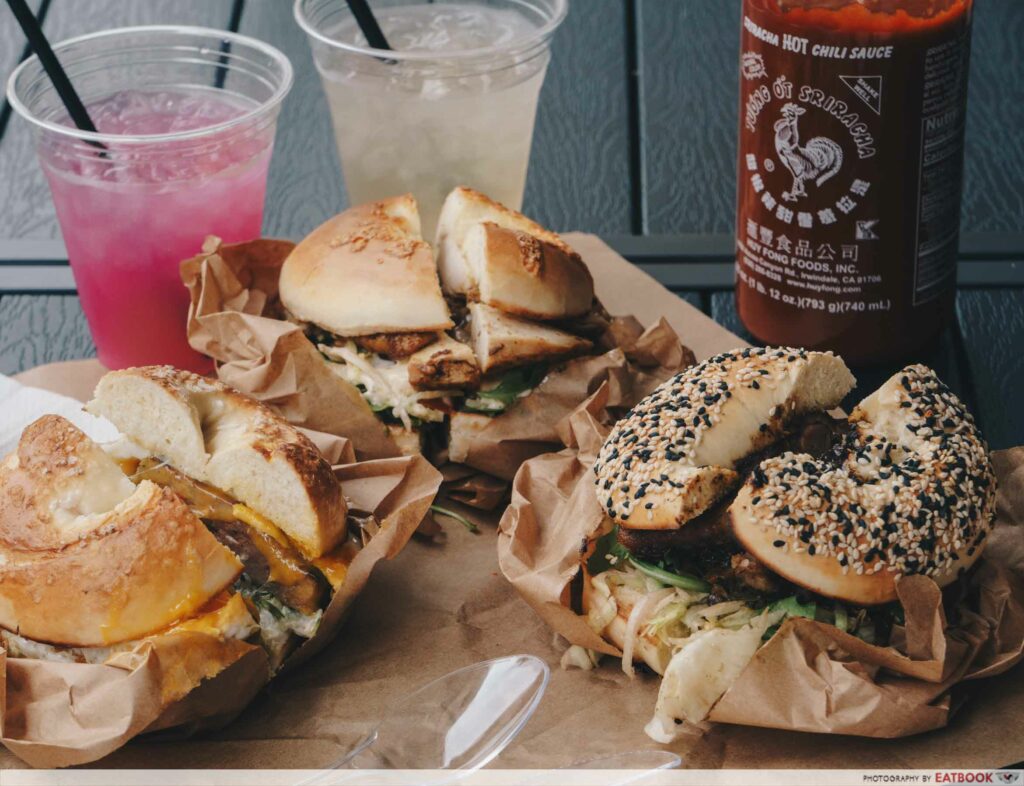 Two Men Bagel House 2.0 Review: Smoked Meat Bagel Sandwiches With ...