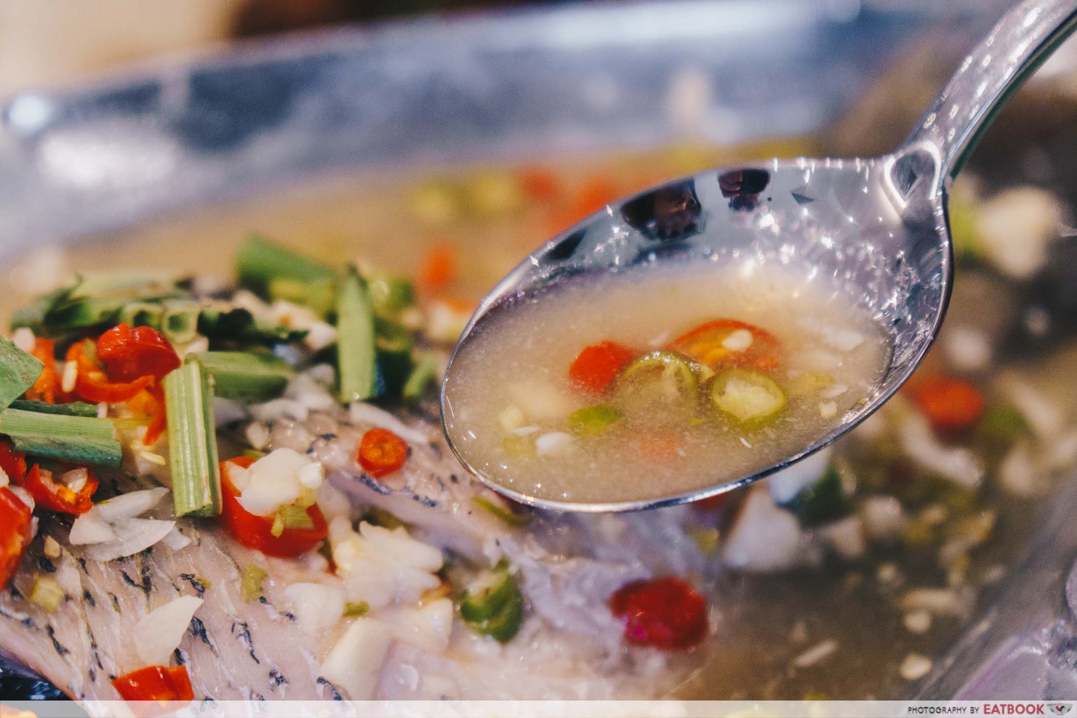 Bangkok Chicken Rice - Steamed Fish Broth