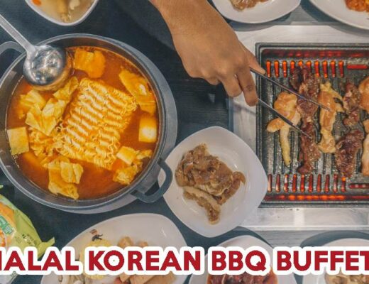 Korean BBQ spread