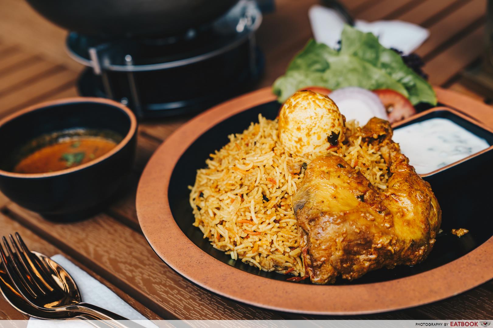 Downtown East Family Flaming Spice Chicken Briyani