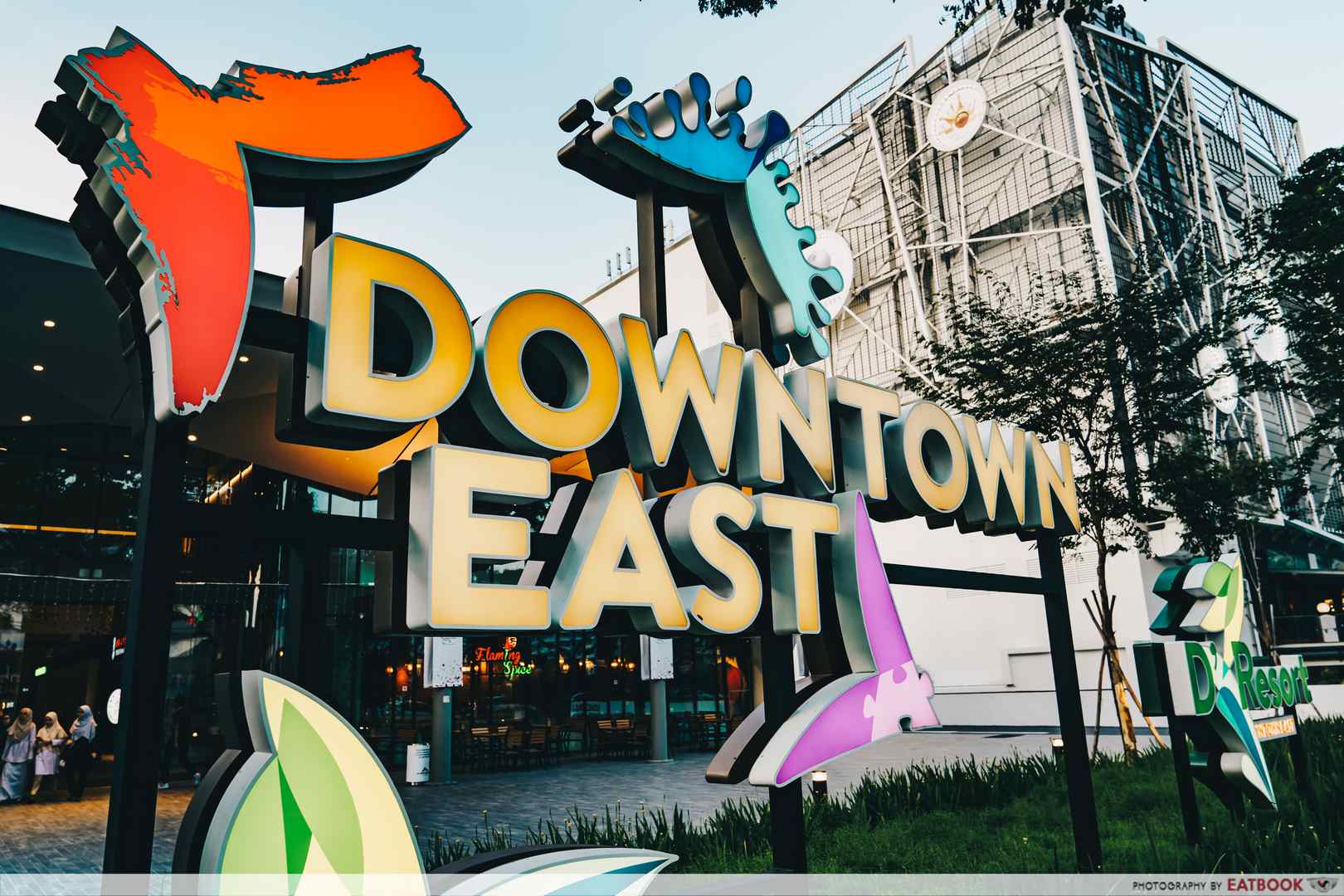 Downtown East Family Sign