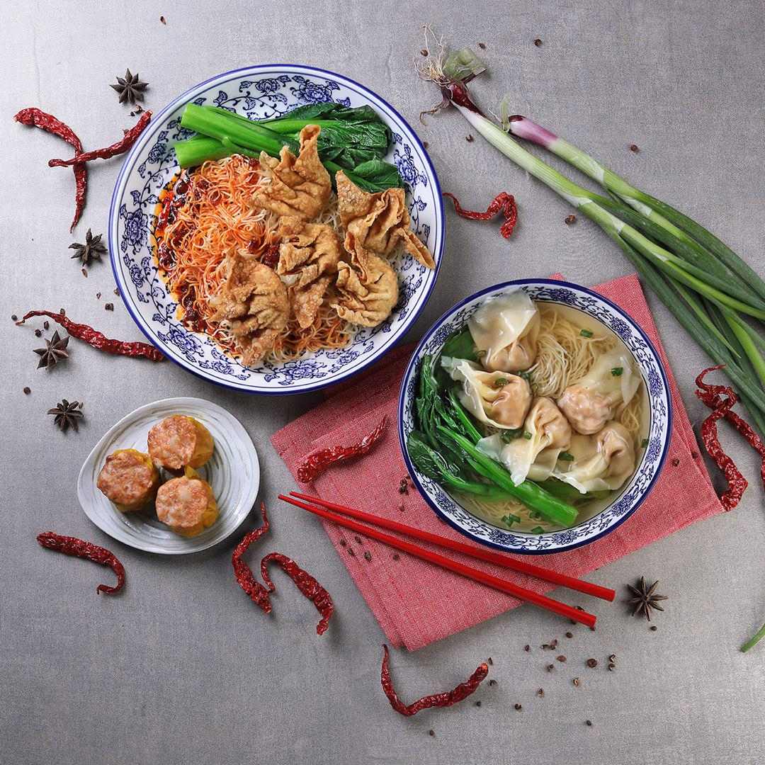 Mala Wonton Noodles