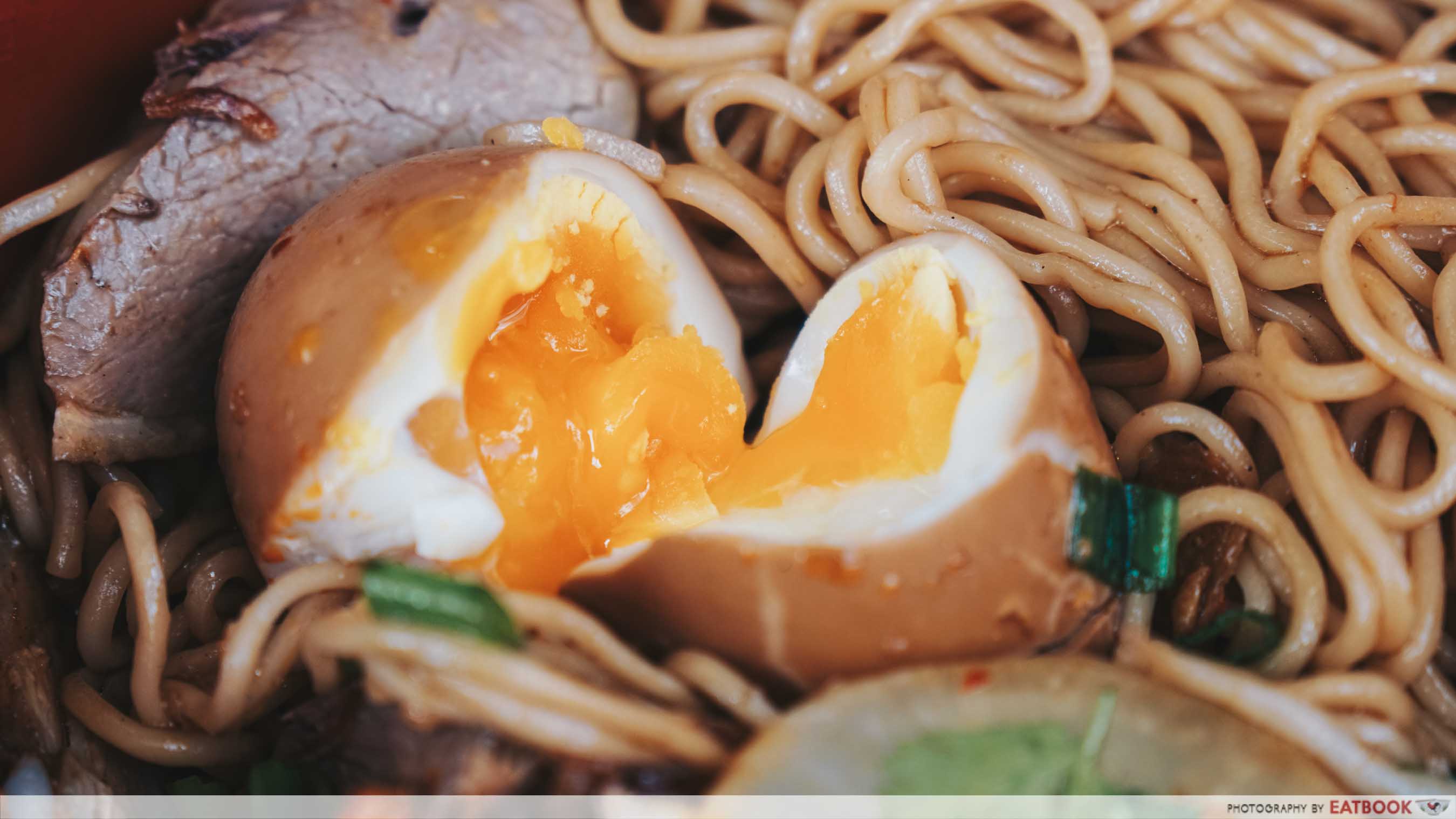 Jin Ji Duck Ramen Onsen Egg