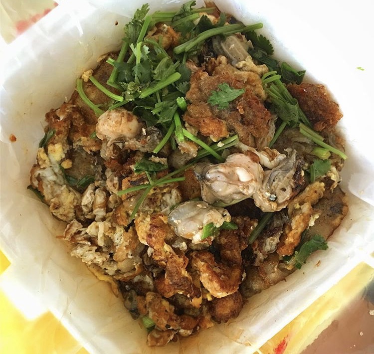 Oyster Omelette Ah Chuan