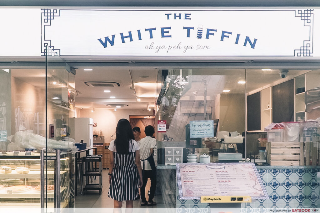 The White Tiffin Exterior