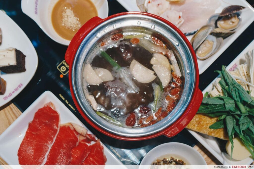 halal steamboat buffet mini pot