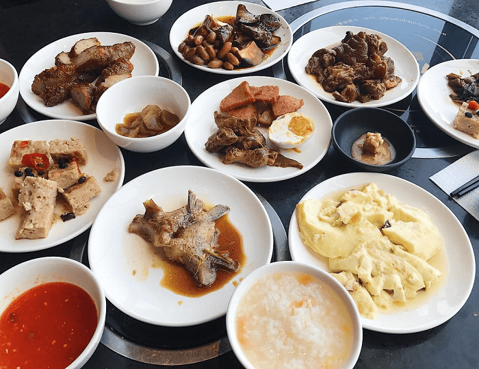 Man le teochew porridge 2024 buffet