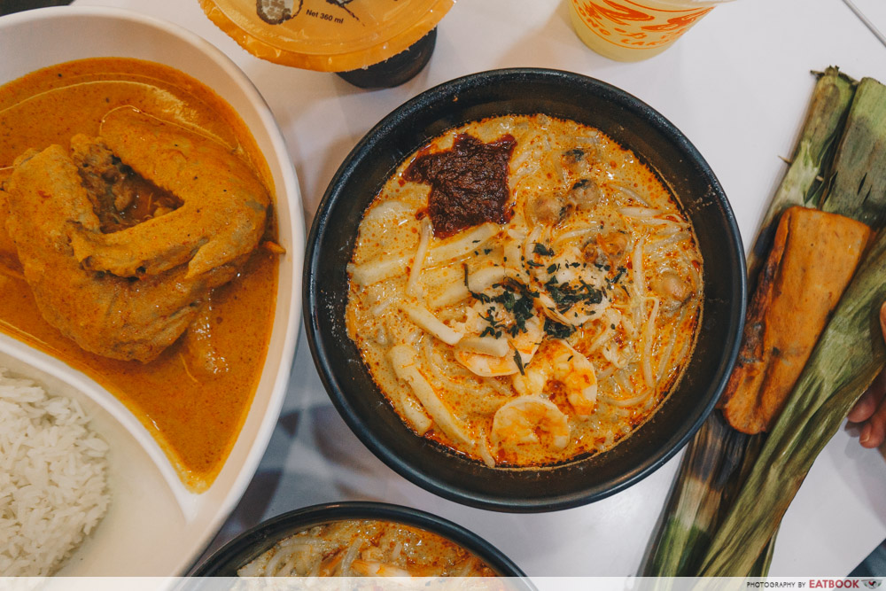 Famous Local Food Stores - Katong Laksa Flatlay