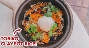 House Of Happiness Review: Claypot Rice With Teriyaki Pork Jowl And Tobiko By Mr Lorbak
