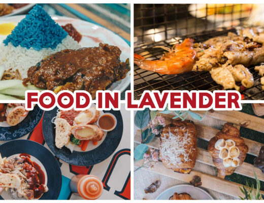 LAVENDER FOOD COVER