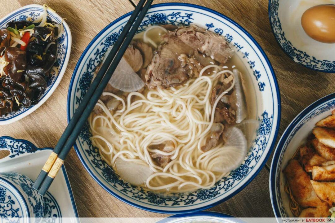 Tongue Tip Lanzhou Beef Noodles Review Halal La Mian At Tiong Bahru