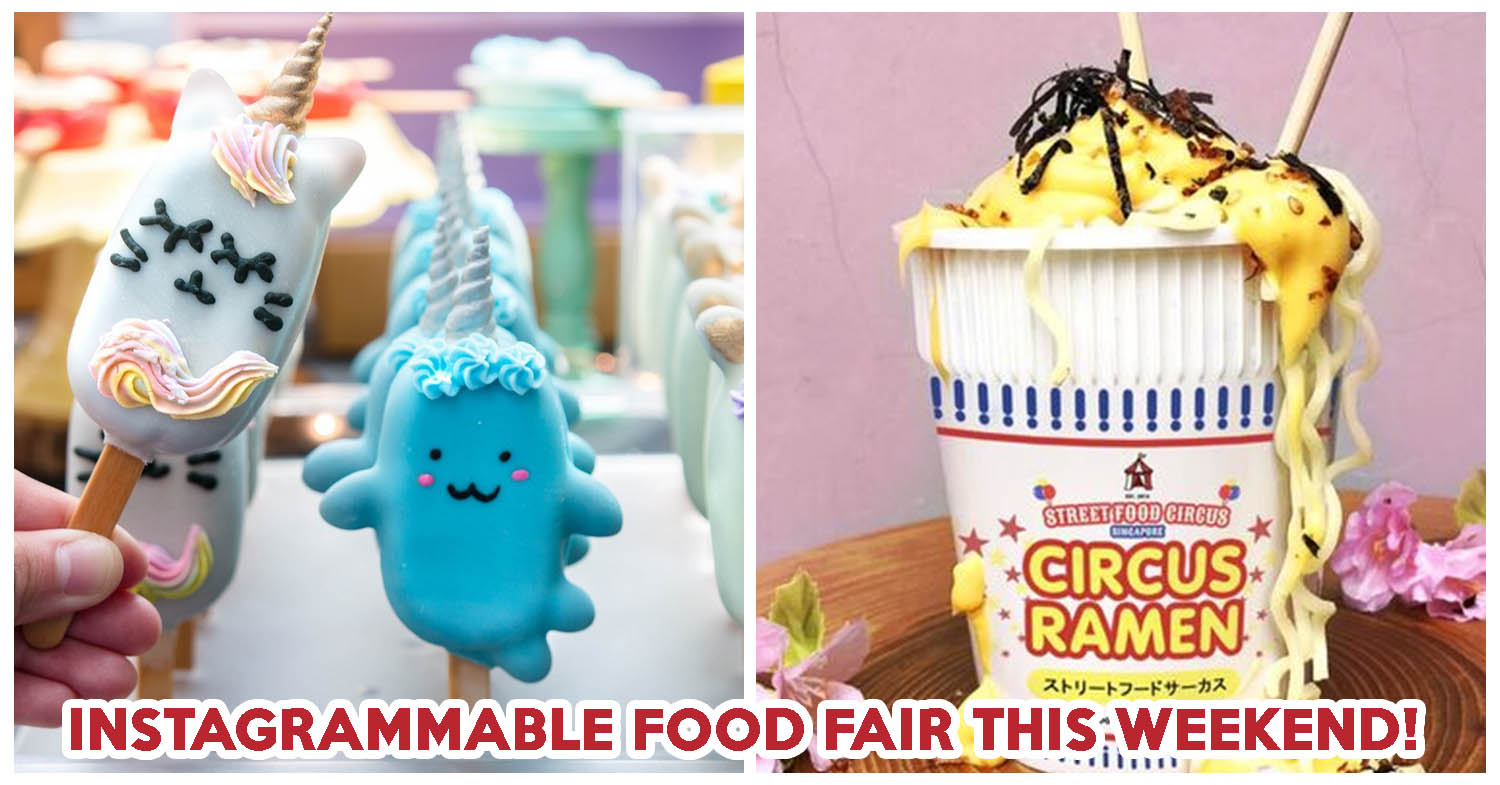 Marina Square’s Whimsical Food Fair Is Back With 3D Cake Pops, Gourmet Marshmallows And 24K Gold Ice Cream