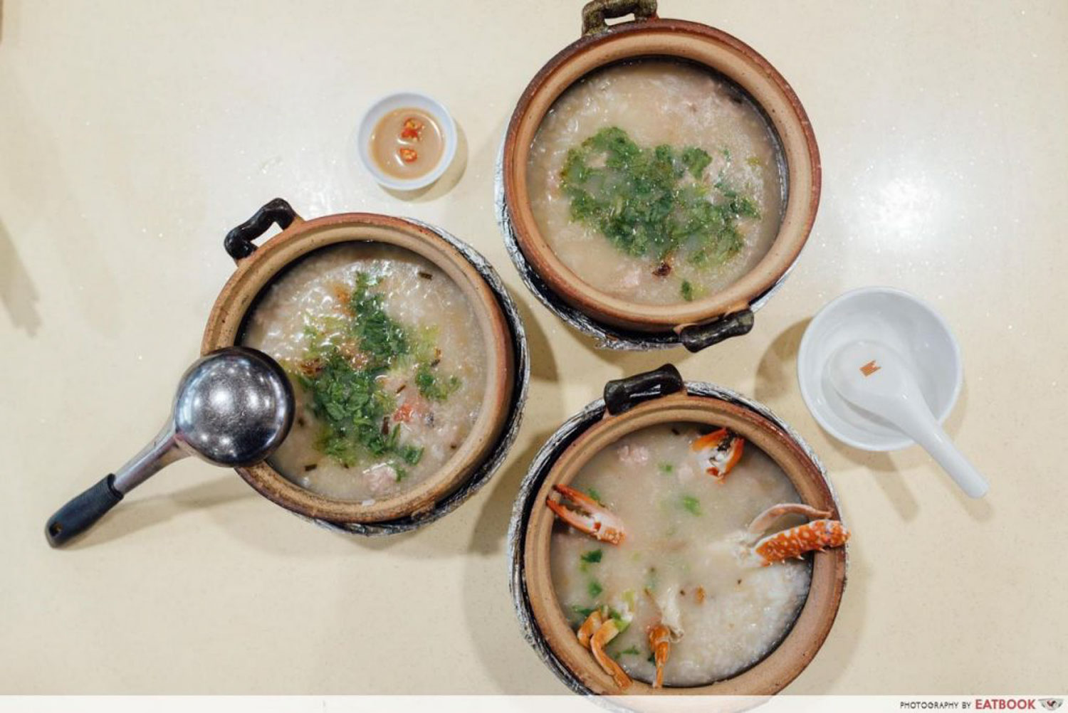 Claypot Dishes - Special Pork and Prawn Porridge