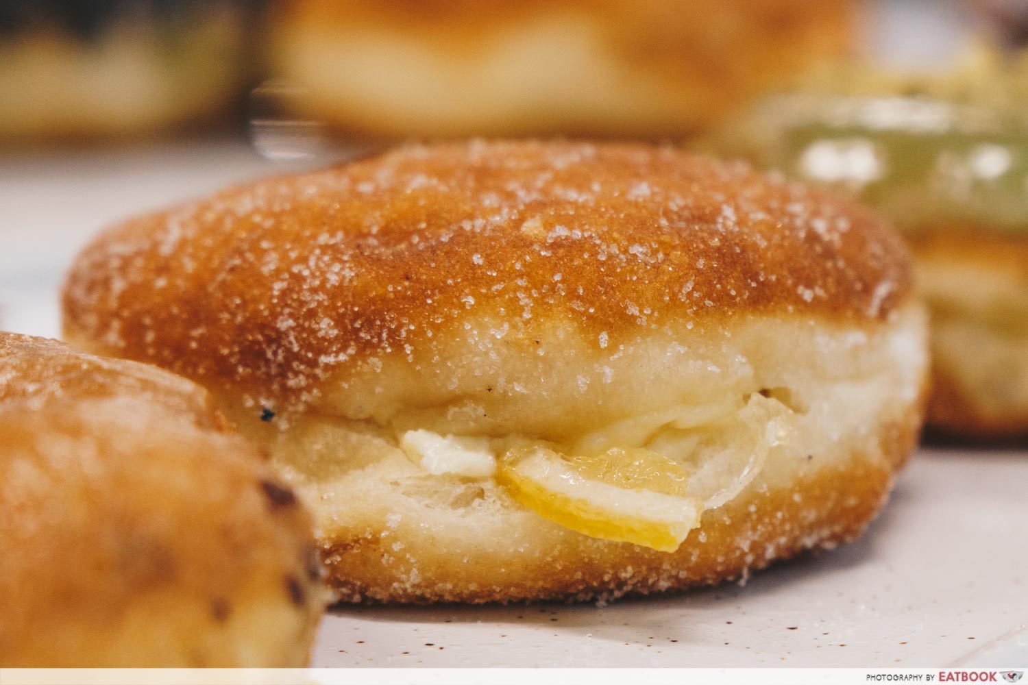 Doughnut Shack - Lemon Cheese Doughnut