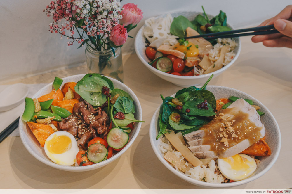 Haru rice bowls