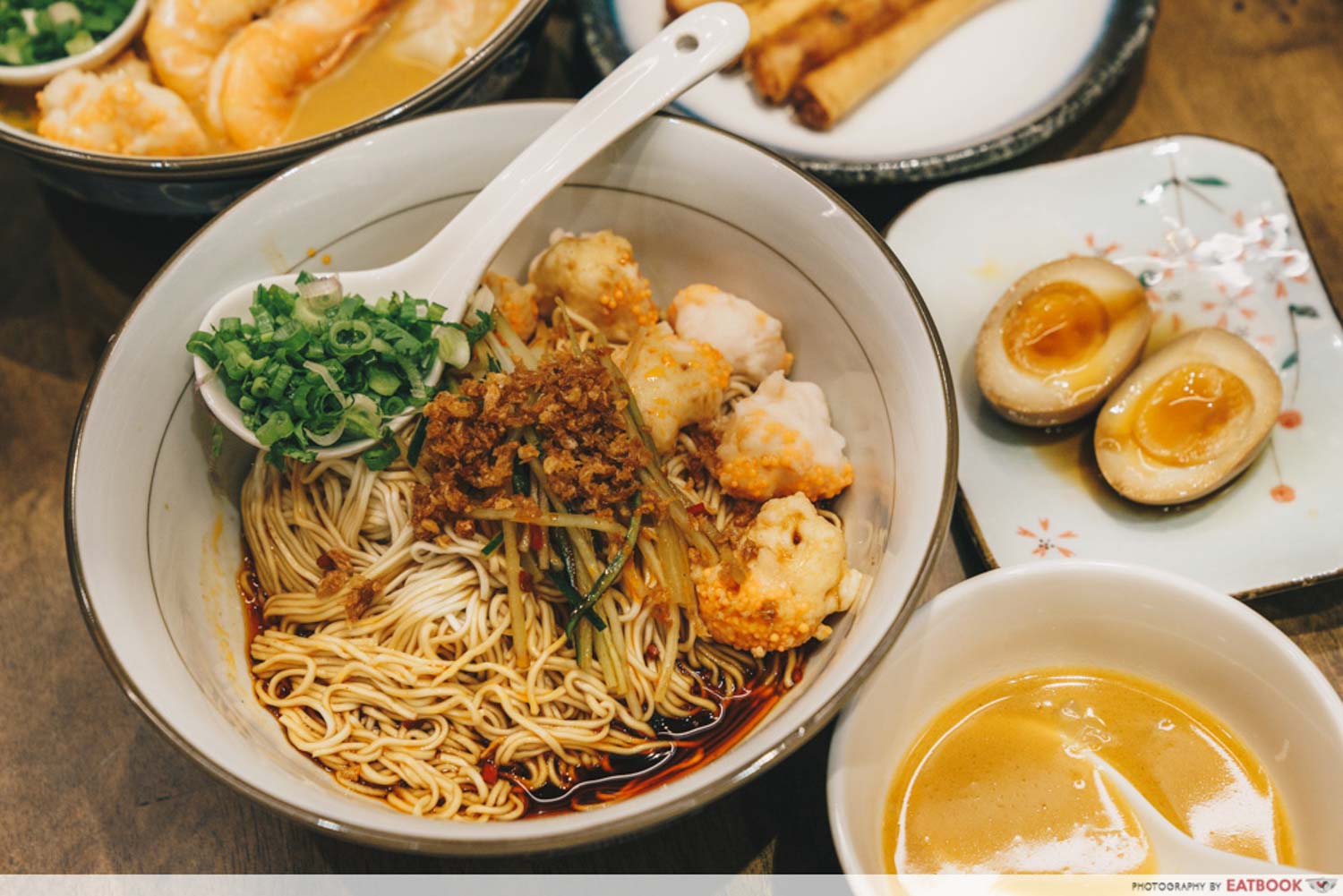 Le Shrimp Ramen - Ebiko Prawn Paste With Chilli Vinaigrette Ramen