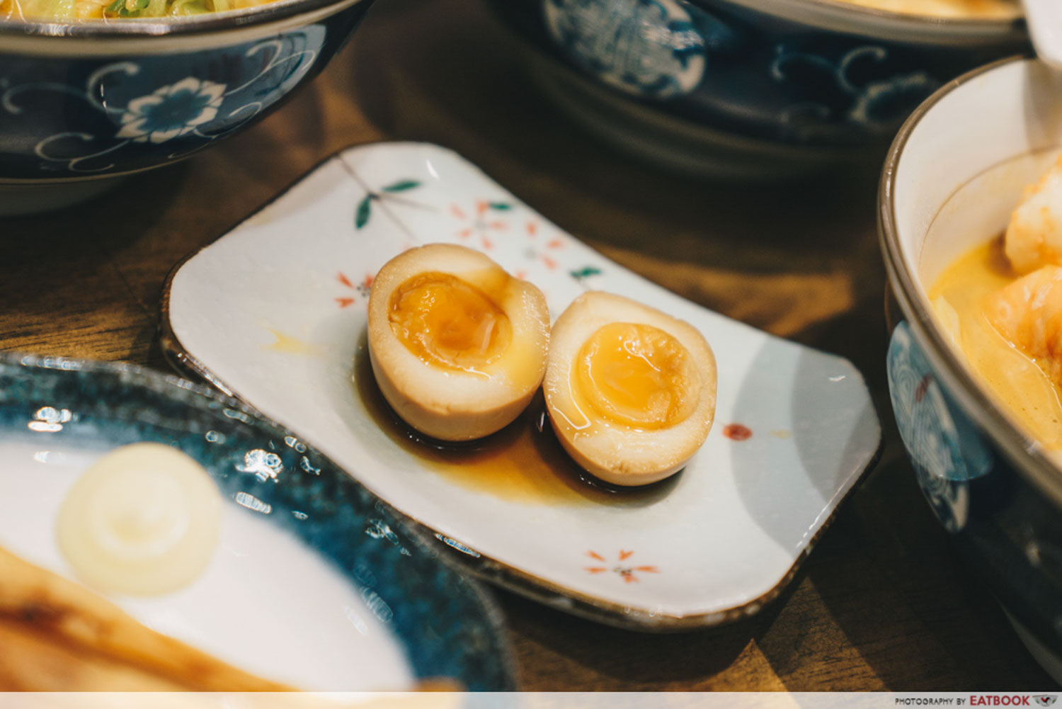Le Shrimp Ramen - Long Jing Tea Lava Egg