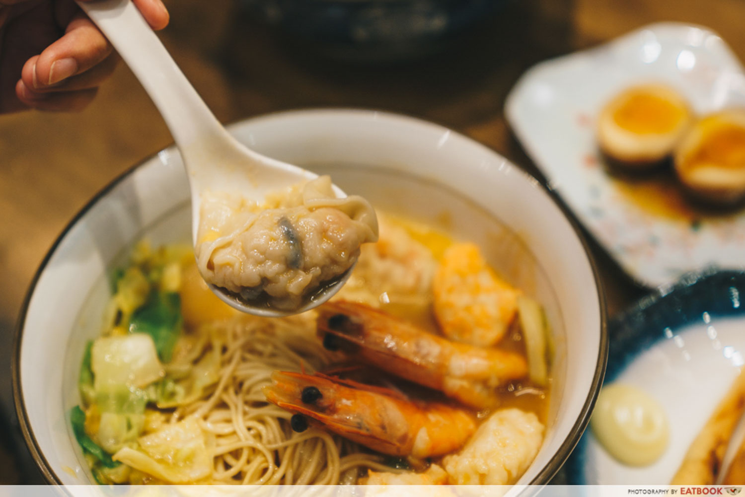 Le Shrimp Ramen - Prawn Dumplings