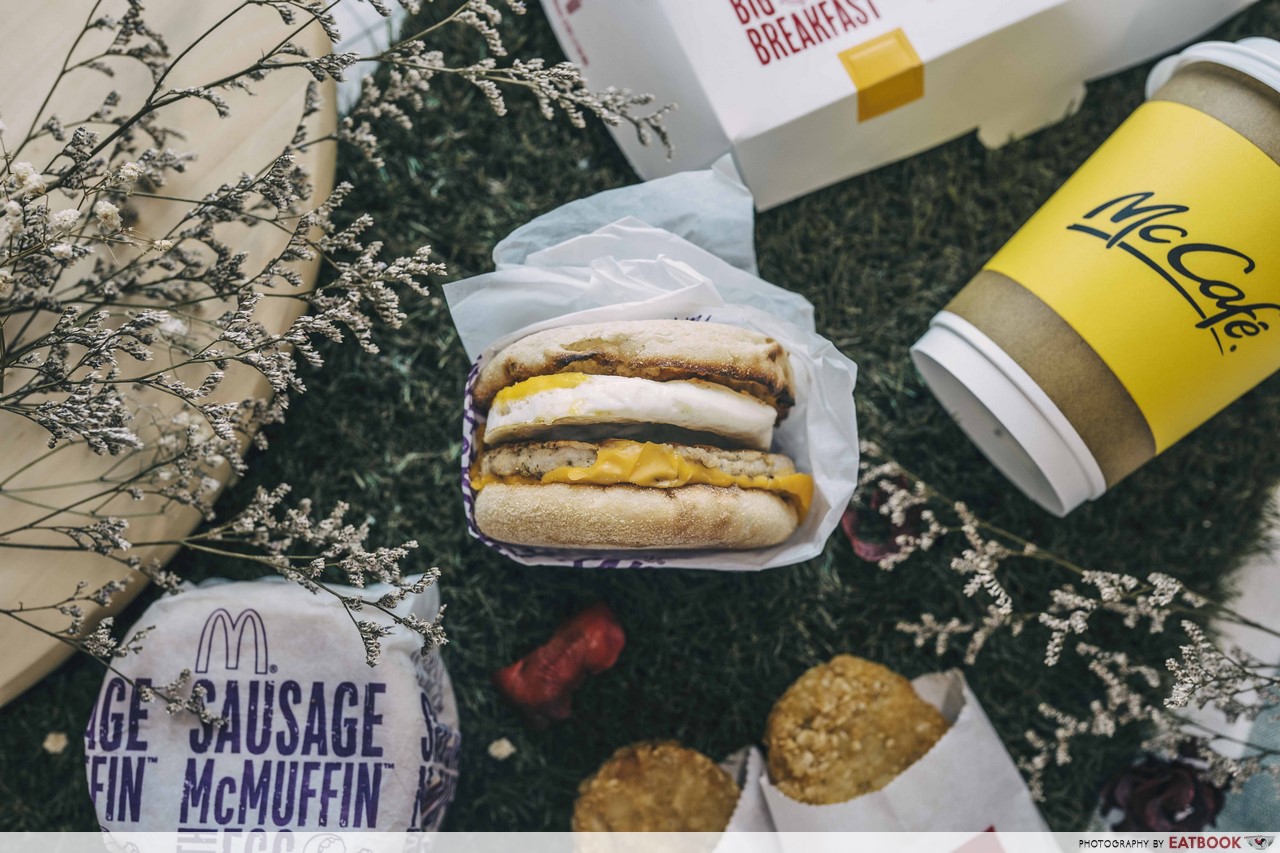McDonald's Quiz - Sausage McMuffin w Egg