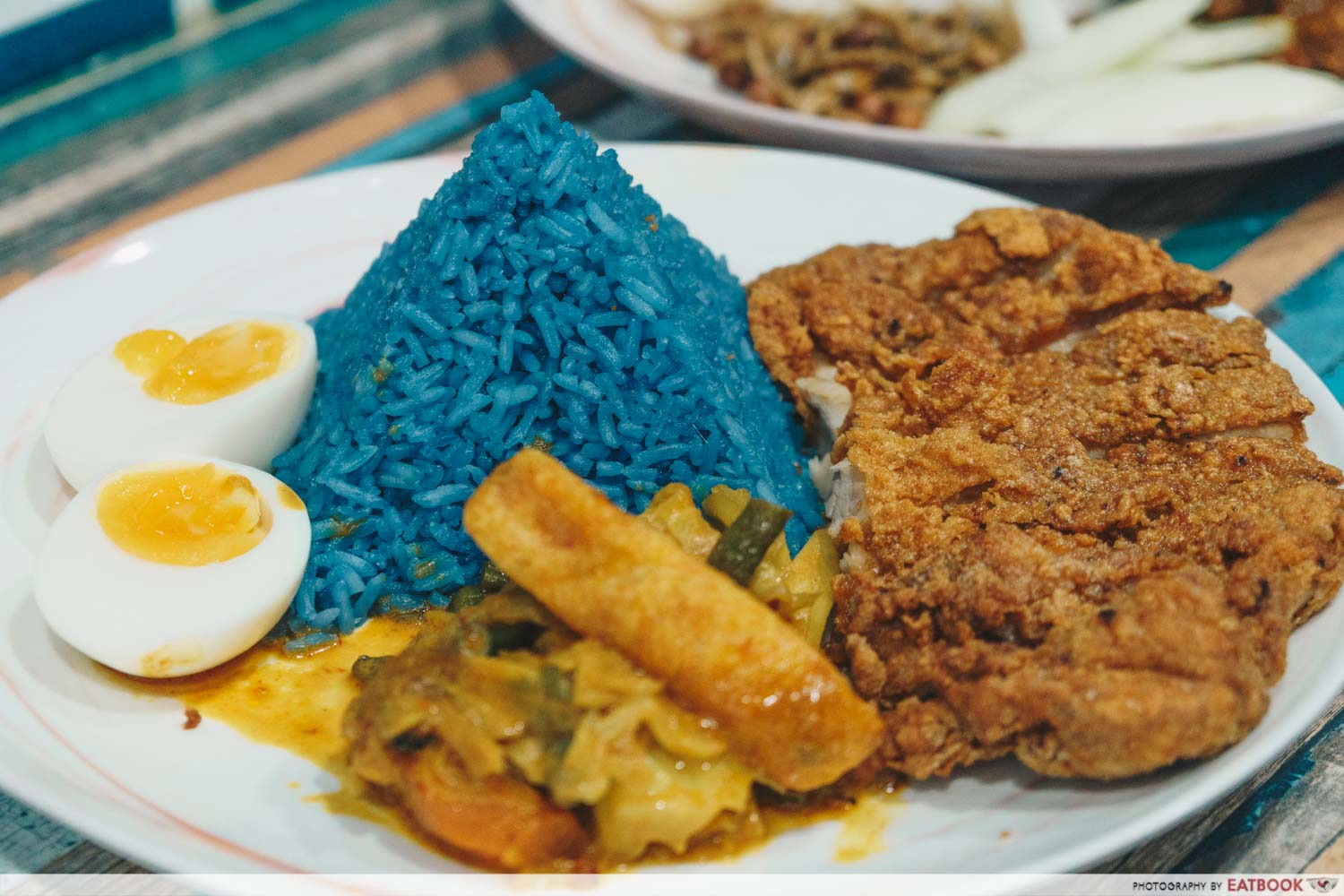 Simple - Blue Rice Har Cheong Chicken