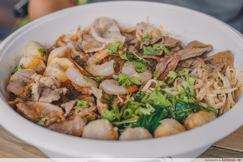 The Thai Society Ma La Boat Noodles 2nd bowl