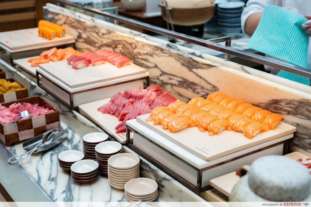 colony-buffet-sashimi-display