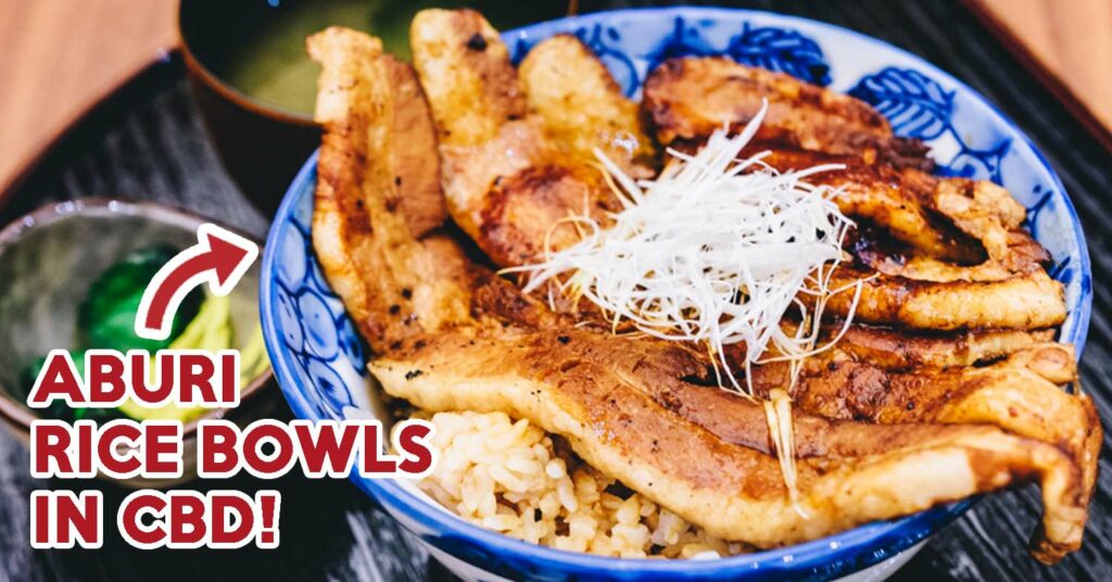 Japanese rice bowl Archives EatBook.sg New Singapore Restaurant and
