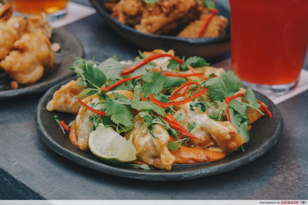 Almost Famous Tom Yum Gyoza