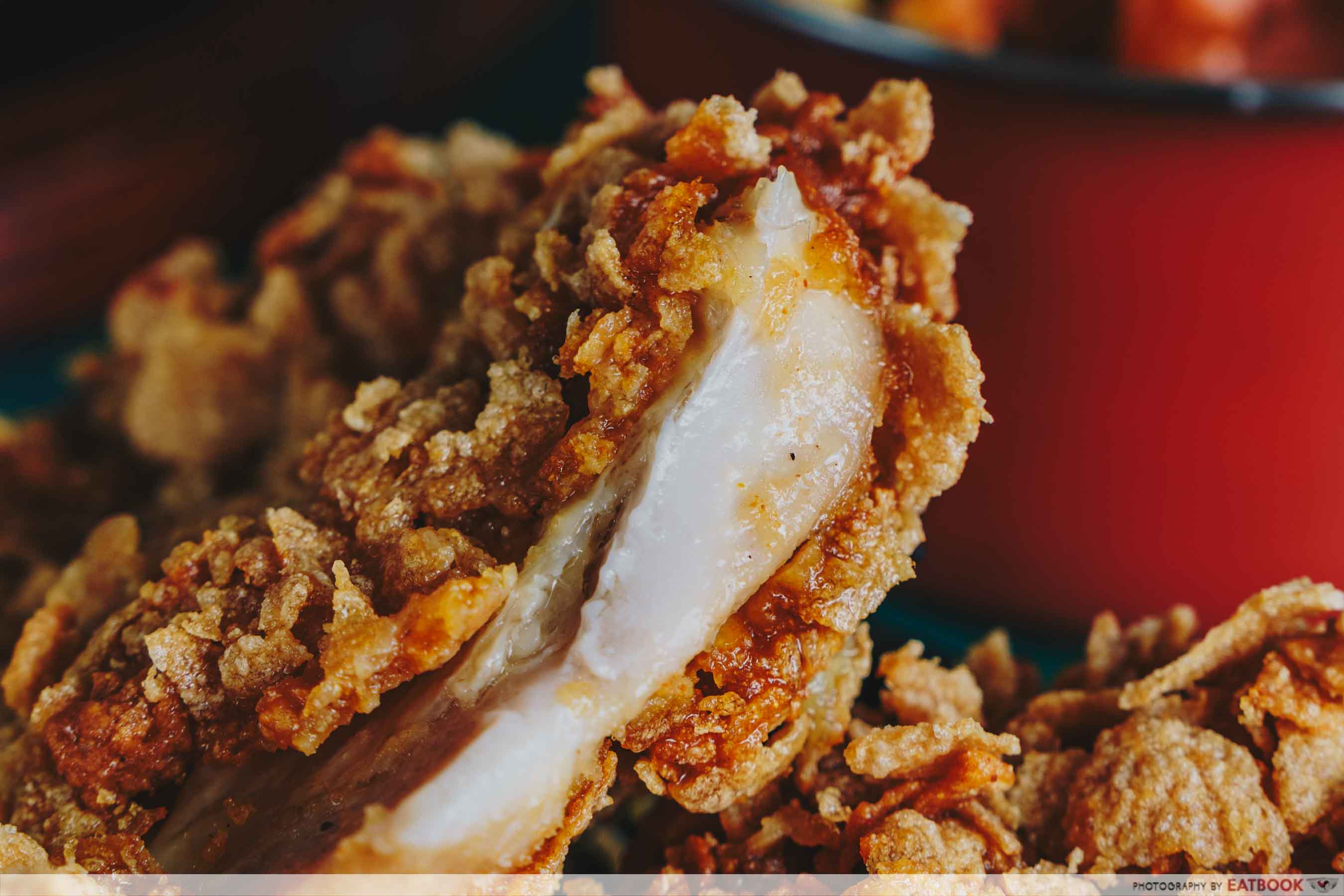 BIG BOYS Sizzling - Cornflake chicken grain