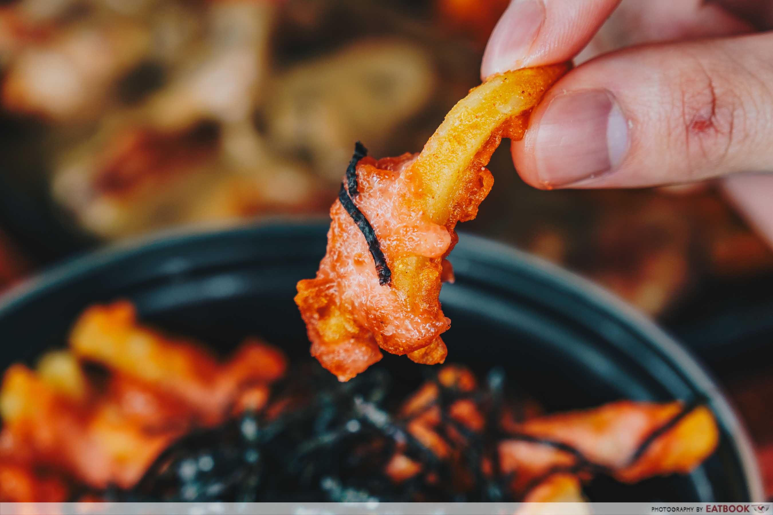 BIG BOYS Sizzling - Mentaiko with fries