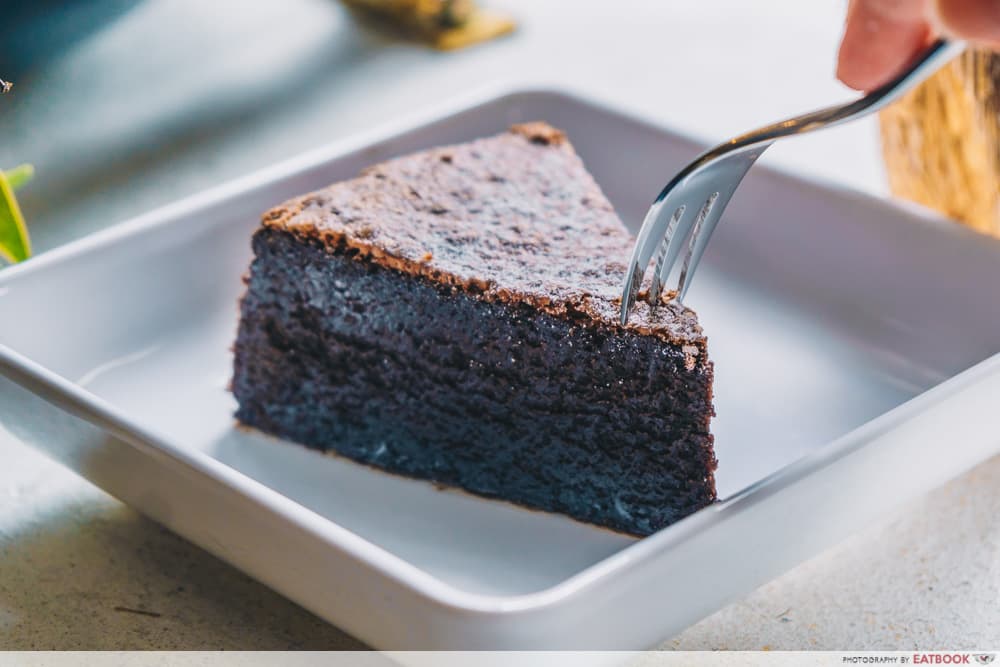 Black Fairy Coffee Flourless Chocolate Cake