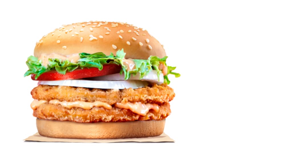 Burger King - Mentaiko double Chic'n Crisp