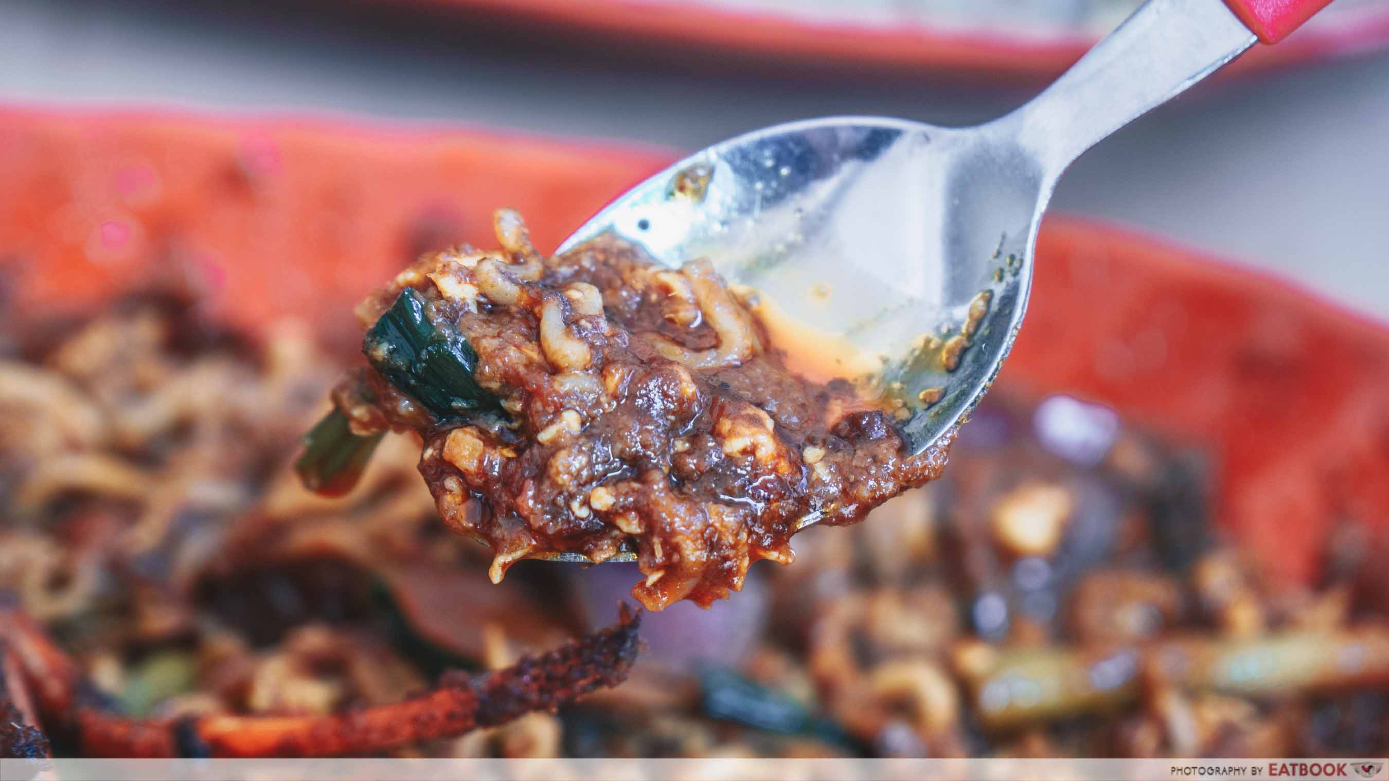 Jom Makan BBQ Seafood - Maggi Goreng Sauce Close Up