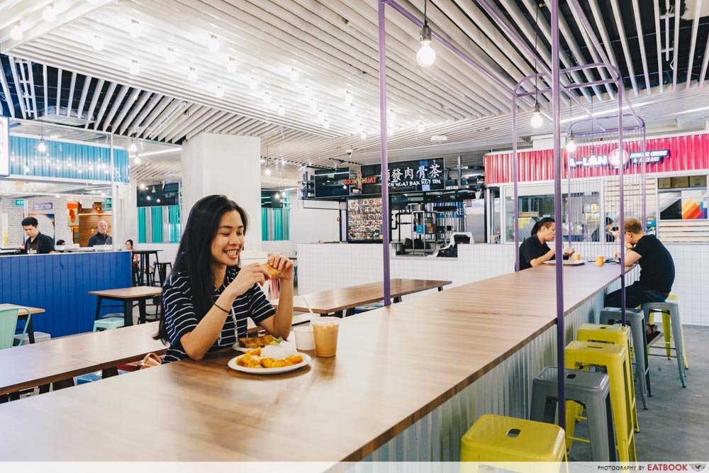 KINEX FOOD HALL Interior