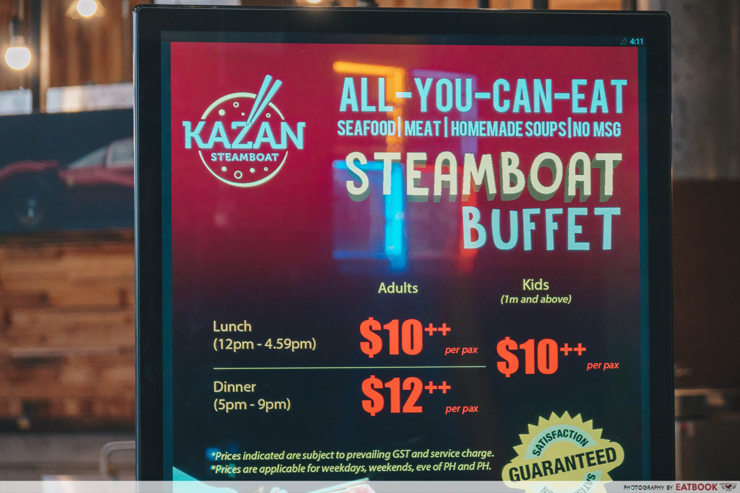 Kazan Steamboat - Prices