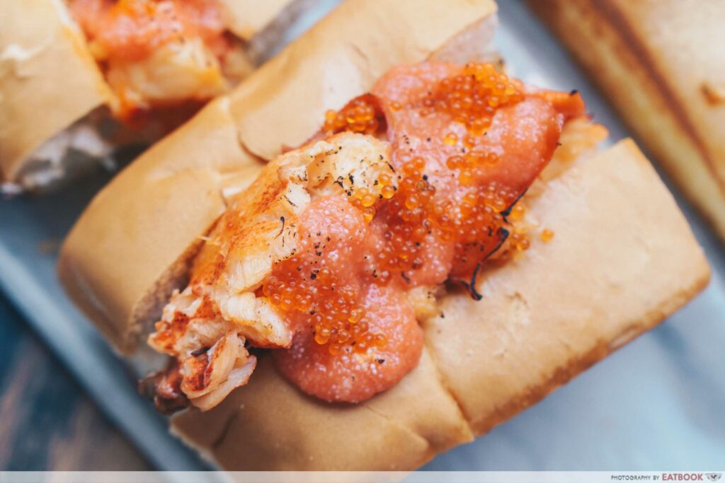 Lobsters & Ice Cream Review 20 Nett Mentaiko Lobster Roll And Seafood