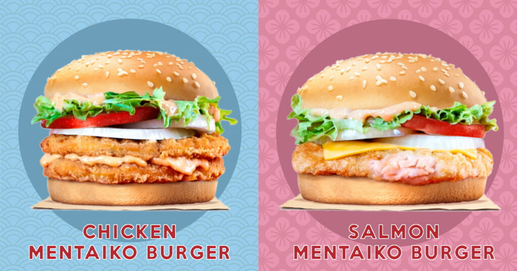 MENTAIKO burgers