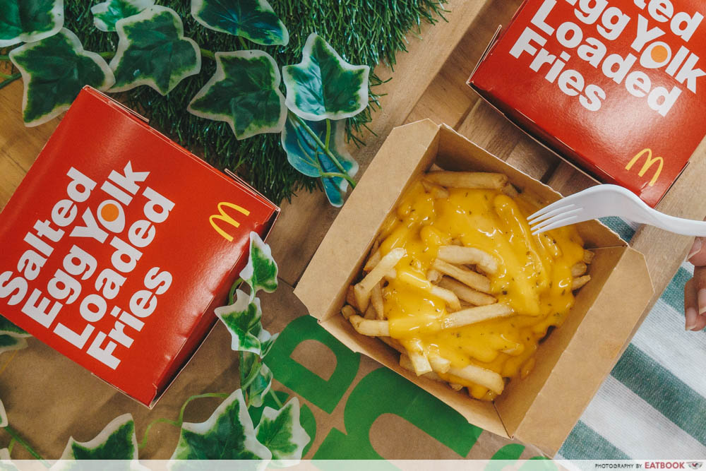 McDonald's Salted Egg Yolk Fries