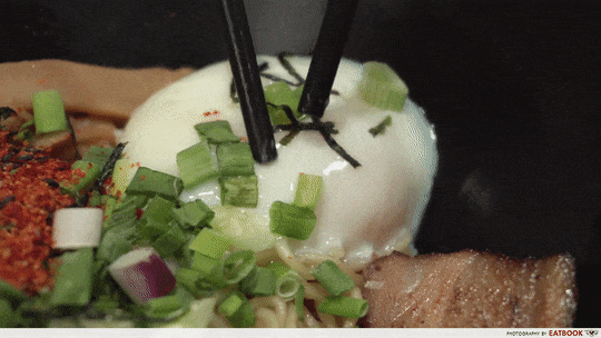 Daily Noodles - Onsen Egg GIF