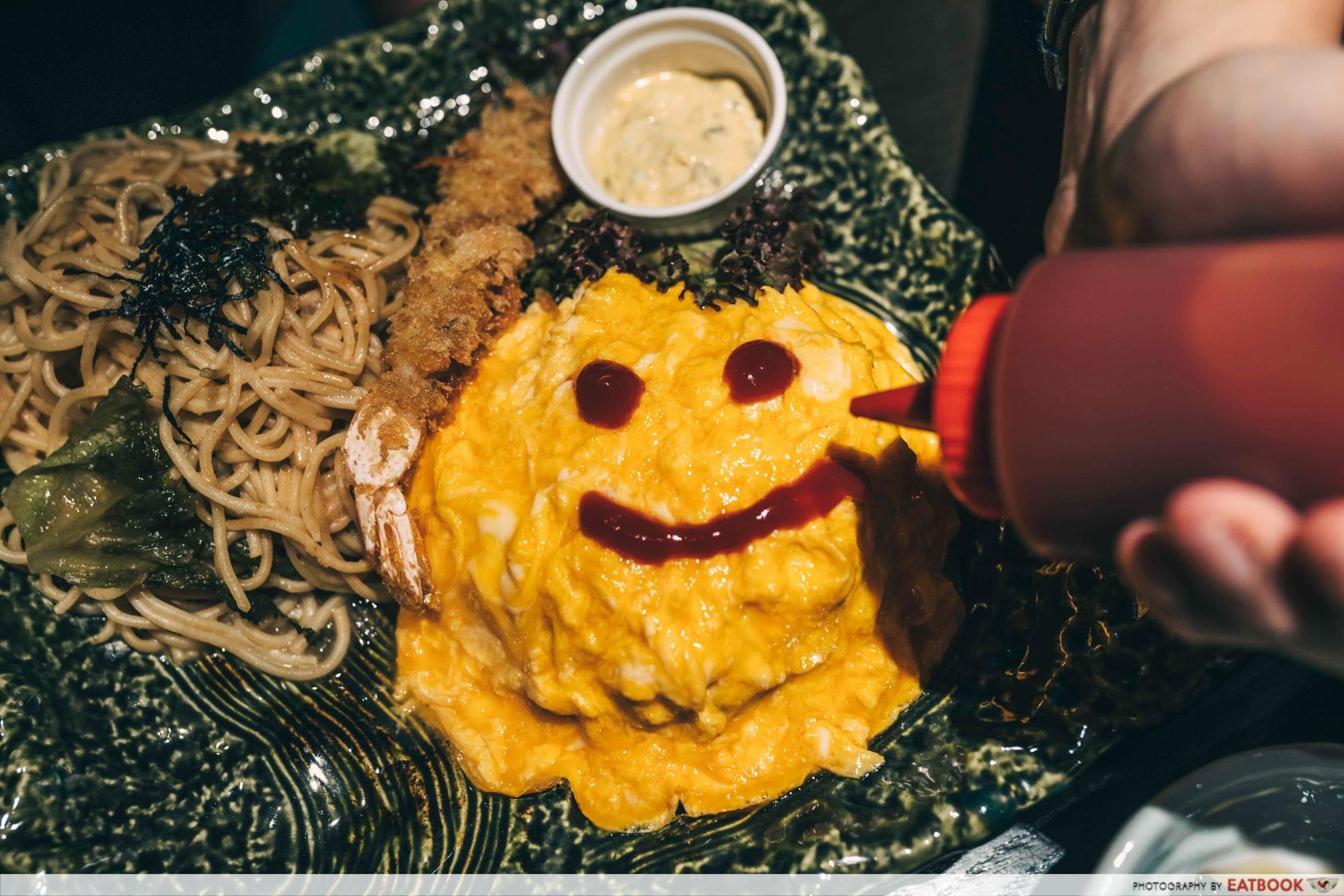 omurice keisuke smiley face