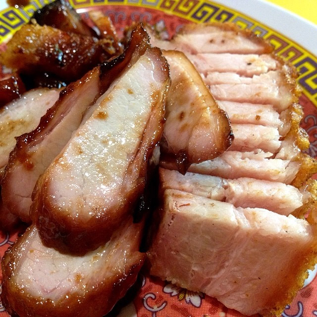 pork belly fatty cheong siew yoke