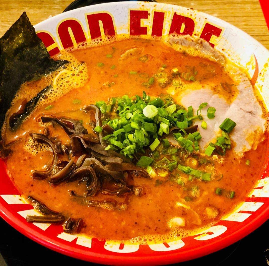 spicy ramen hakata ikkousha ramen