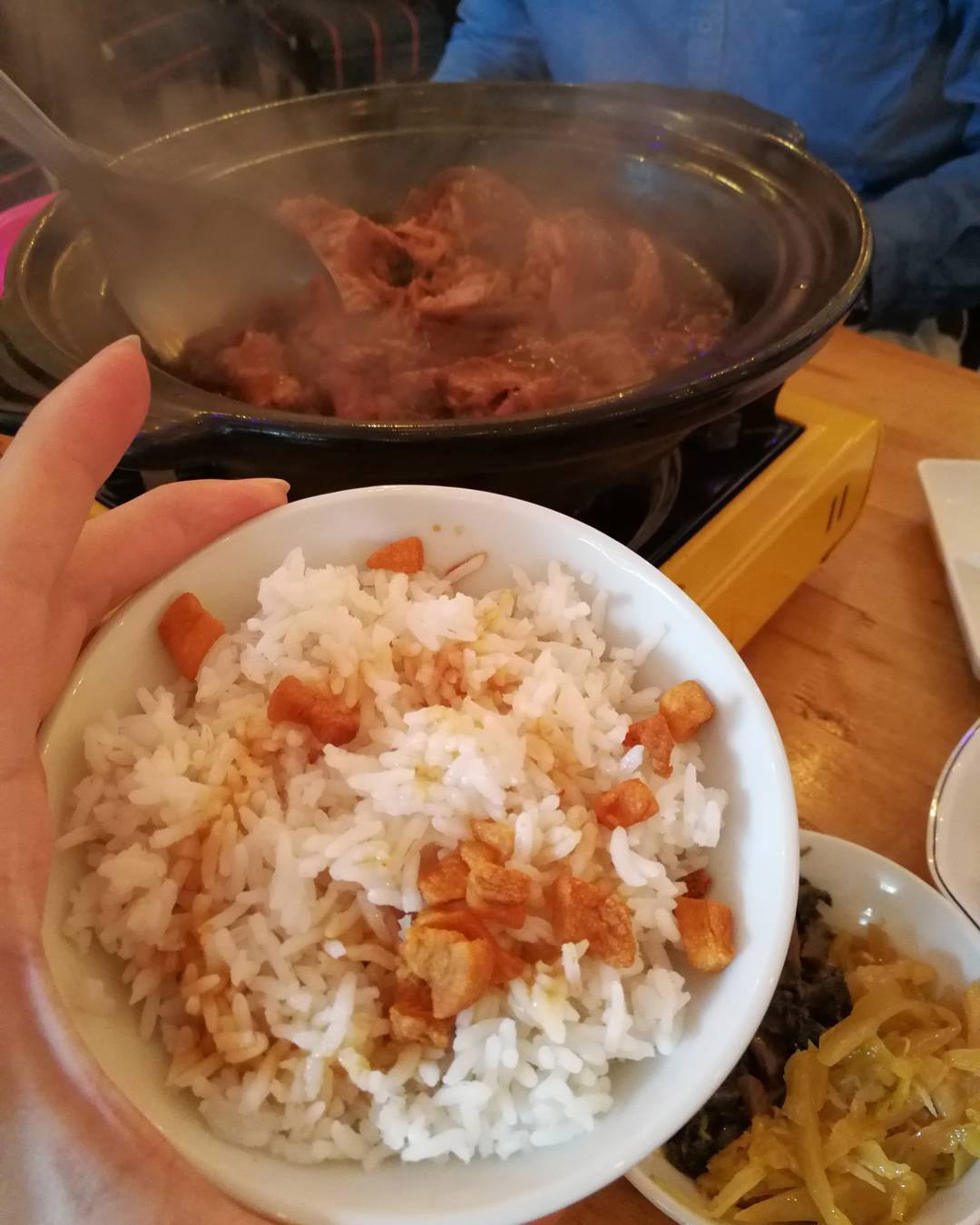 the champ kitchen pork lard rice