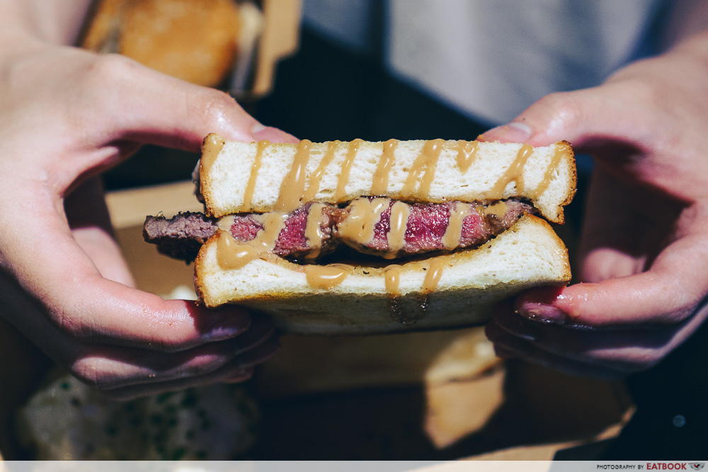 Gyu & Tori - Steak sandwich