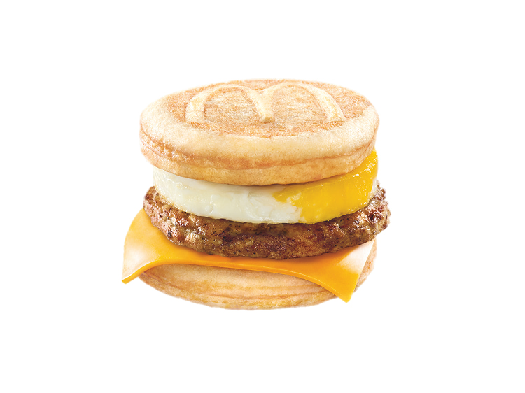 McGriddles - Sausage and egg