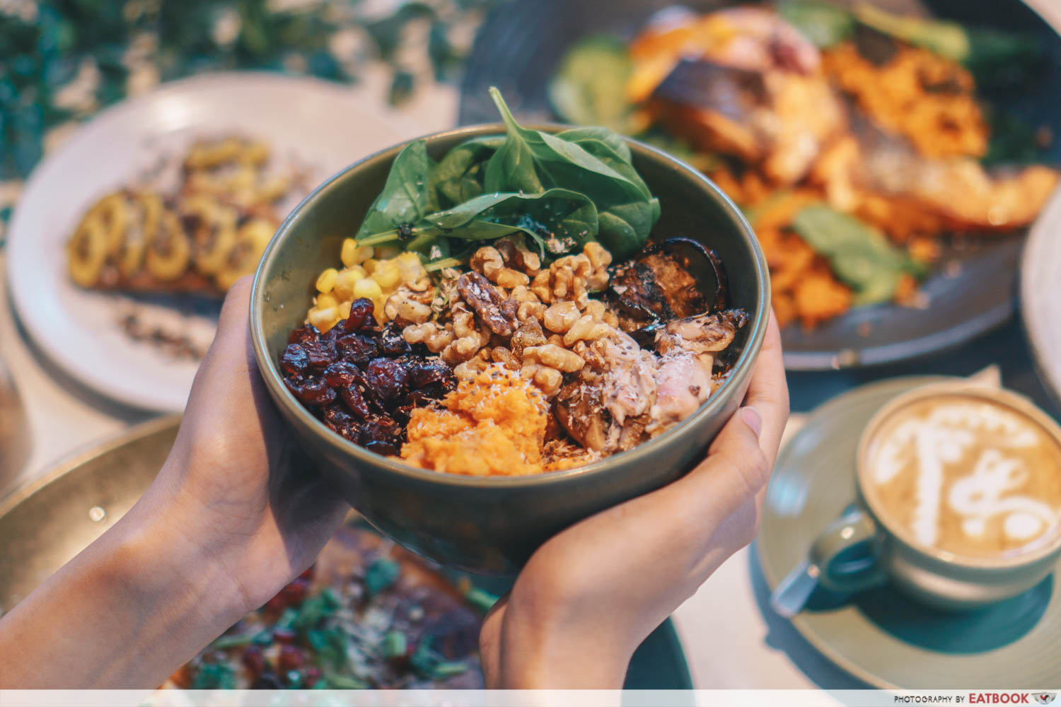 People & Places rainbow salad bowl