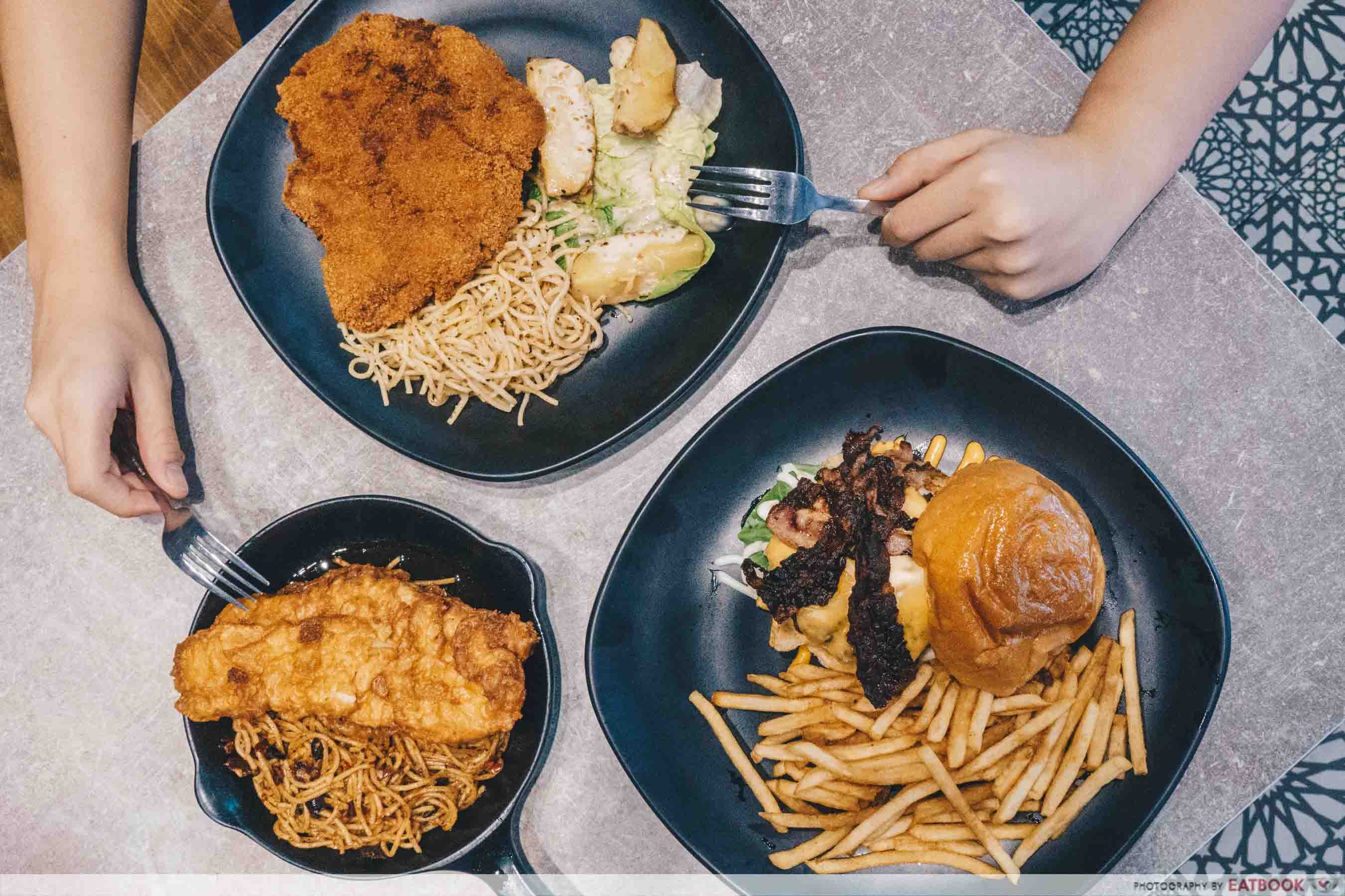 Roger's Kitchen flatlay