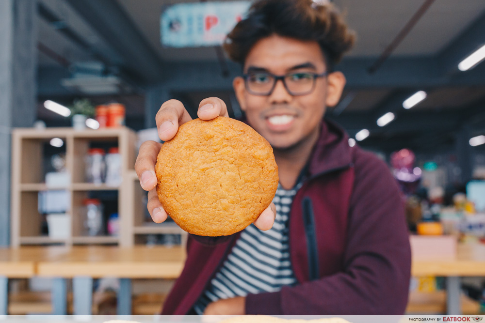 Subway Egg Mayo Pineapple Cookie