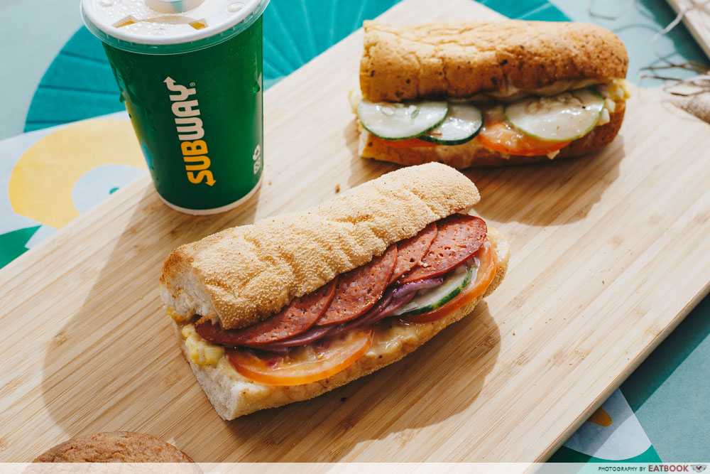 Subway Egg Mayo Sandwich